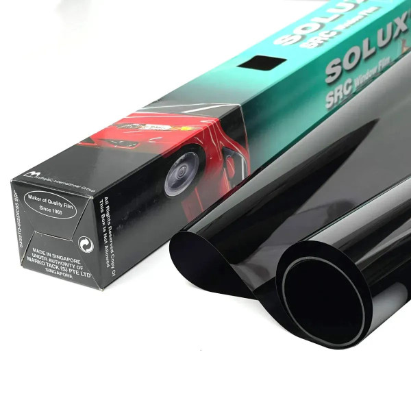Тонувальна плівка Solux SRC Антицарапін Dark Black 10% 0,5x3м (PCG-10D)