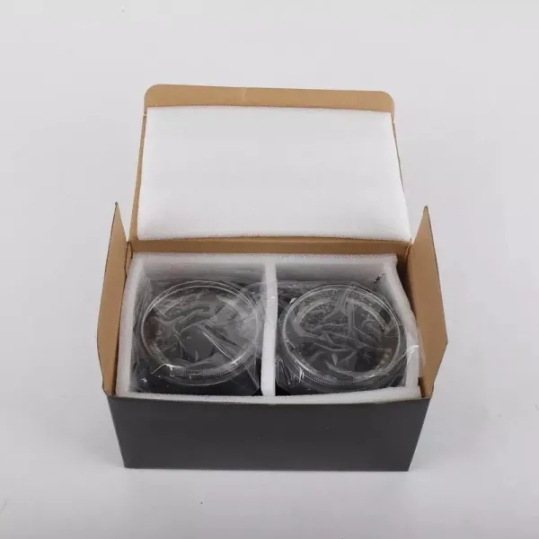 Протитуманні LED Фари круглі / Лінза з ДХО та поворотом / D87мм / 10-30V / 15W / 7000K / 2 шт