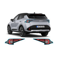 Антигравійна захисна бронеплівка за лекалами для Kia Sportage NQ5 facelift 2025 - задні ліхтарі стопи