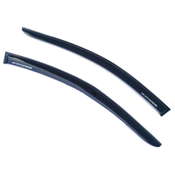 Дефлектори вікон для Hyundai Accent 2006-2010 Скотч 3М Voron Glass