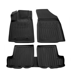 3D коврики Stingray TPE для Dacia Sandero Stepway I 2008-2012 кузов B90-ST 5 шт