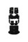 Ворсовые коврики для Mazda CX 9 2007-2016 с подпятником 5 шт (Carrera)