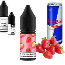 Рідина Самозаміс Flavorlab P1 10ml Strawberry energy Полуничний ред бул