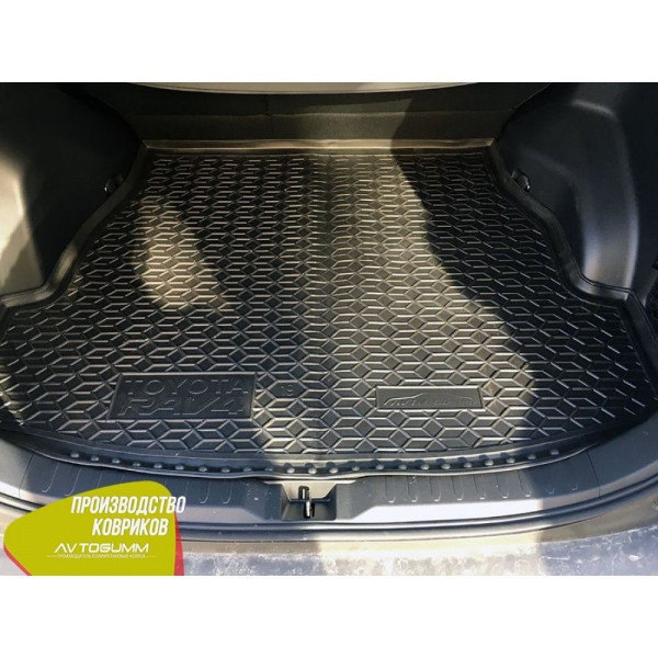 Автомобильный Коврик в багажник для Toyota Rav 4 2019- / Резиновый (Avto-Gumm)