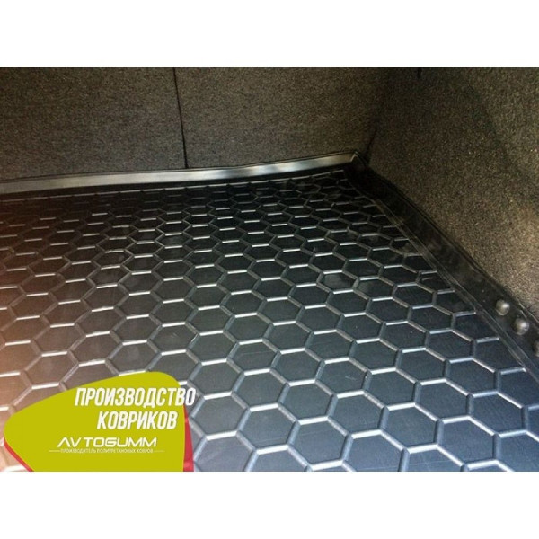 Автомобильный коврик в багажник Mazda 6 2013- Sedan / Резиновый (Avto-Gumm)