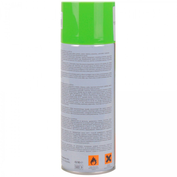 Акрилова фарба Nowax Спрей 450 мл Світло-Зелений (light green/ral6018)