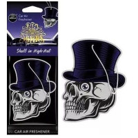 Ароматизатор для авто Aroma Car Cellulose Dia De Los Muertos Skull In High-Hat (10380)