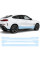 Антигравійна захисна бронеплівка за лекалами для BMW X6 G06 2019-2023 - нижня зона кузова та пороги