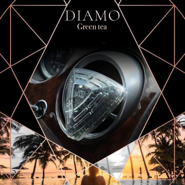 Ароматизатор K2 Diamo 15 г Зелений чай Оригінал (V88ZHE) (K20406)