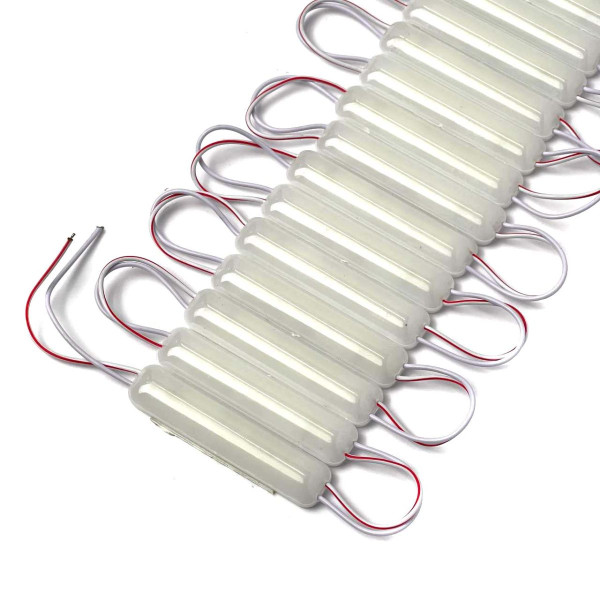Світлодіодний модуль 12V COB (80141) 7,5х1,5 мм Біле світло 1 шт