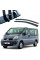 Дефлекторы окон ветровики Renault Trafic / Vivaro 2001-2014 на скотче (REN23)