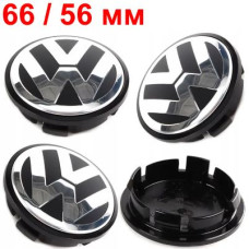 Ковпачки заглушки на титани Volkswagen Passat-Golf-Jeta 66/56 мм Оригінал (3B7601171)