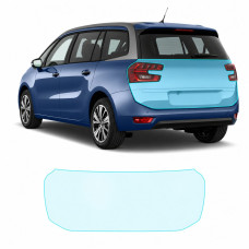 Антигравийная защитная бронепленка по лекалам для Citroen C4 Picasso (Grand C4 Picasso) II facelift 2016-2018 - зона крышки багажника