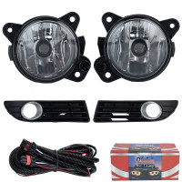 LED Противотуманные фары для Volkswagen Polo 4 2007-2009 9006-12V 55W с проводкой Комплект (VW-269E)