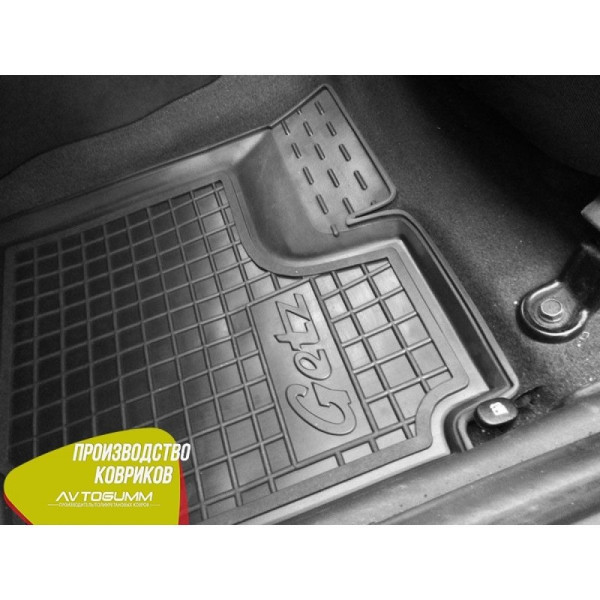 Автомобильные коврики для Hyundai Getz 2002- (Avto-Gumm)