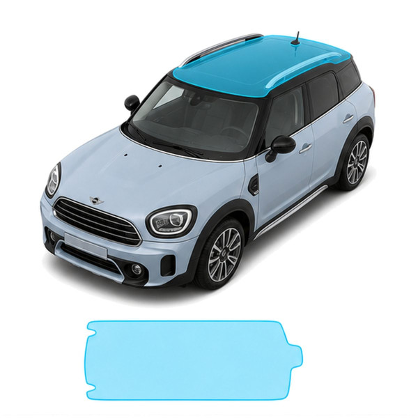 Антигравійна захисна бронеплівка за лекалами для Mini Countryman F60 facelift 2020-2023 - зона даху