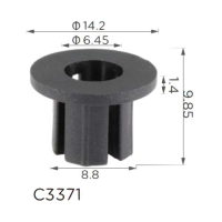 Гайки бампера Mercedes A0039947545 (C3371)