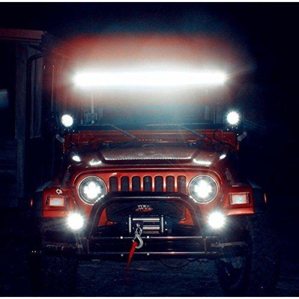 Дополнительная LED фара Ø 147x150x73 mm 27W (3W*9) 10-30V Дальний Spot 1 шт (2701)
