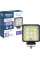 LED фара Brevia Flood Ближний свет 10-30V 48W (16x3W) 3520Lm Алюминиевый корпус IP68 (10652QFX1)