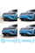 Антигравийная защитная бронепленка по лекалам для BYD Seal I facelift 2025- задний бампер