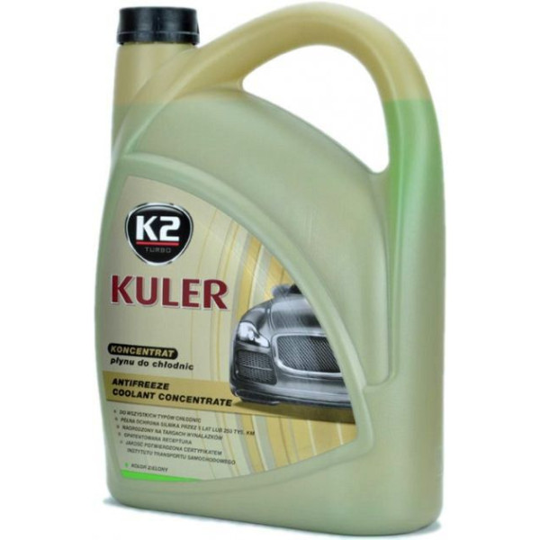 Антифриз концентрат K2 Kuler Long Life -80 Зеленый G11 5 л (T215Z)