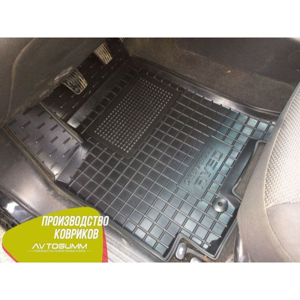 Передні килимки в автомобіль Chevrolet Aveo 2003-2012 (Avto-Gumm)
