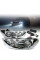 LED Протитуманні фари для Toyota Prado FJ120 2003-2009 H3 12V 55W FOG+DRL з проводкою Комплект (TY-085E-W 2в1 Сhromе)
