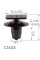 Клипса крепления молдинга Порога Бампера Nissan Infiniti (76882EG01A) C1403