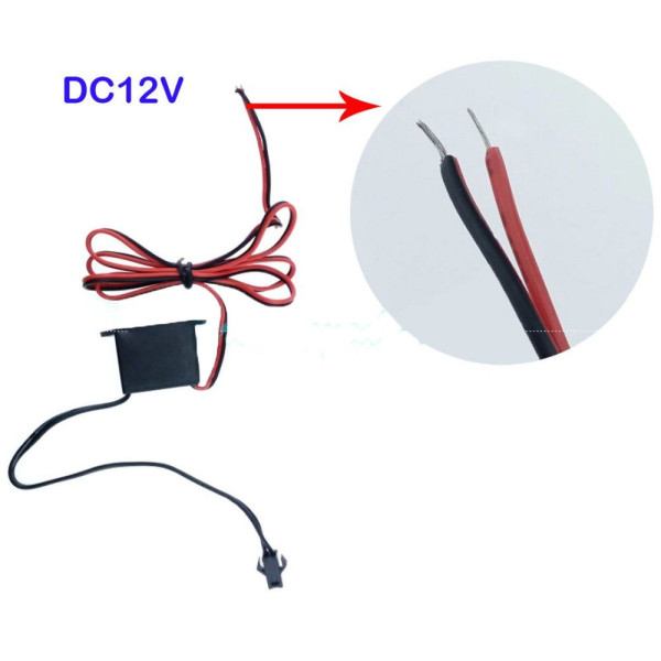 Блок для Неоновая лента в салон авто 12V 43000