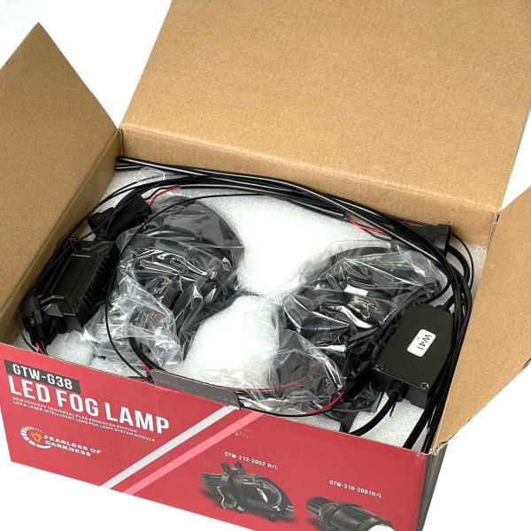 Противотуманные фары LED для Toyota 3.0 35W 6000K Белый свет (GTW-G38)