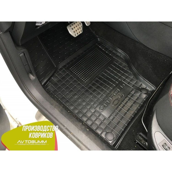 Автомобильные коврики в салон Citroen C4 2010- (Avto-Gumm)
