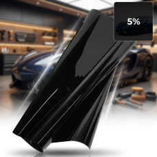 Тонувальна плівка Професійна VLT 5% IR 60% UV 90% Ширина 50 см Довжина 1 Метр Антицарапка (AS05)