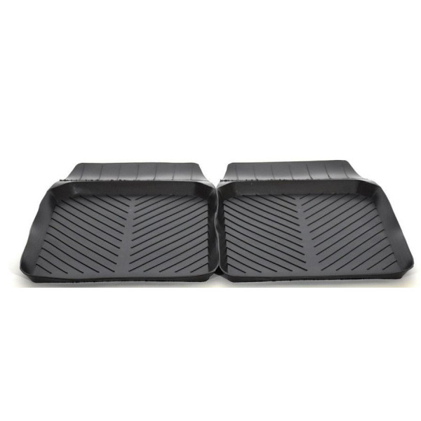 Коврики резиновые Lada 2101-2107 передние корытом 2 шт