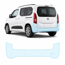 Антигравійна захисна бронеплівка за лекалами для Citroen Berlingo III 2018- задній бампер