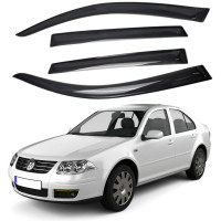 Дефлекторы окон ветровики для Volkswagen Bora / Jeeta 1998-2005 Acrylic
