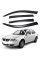 Дефлектори вікон вітровики для Volkswagen Bora / Jeeta 1998-2005 Acrylic