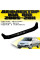 Дефлектор капота мухобойка для Kia Rio III 2005-2010 Евро Крепление (Vip Tuning) KA03