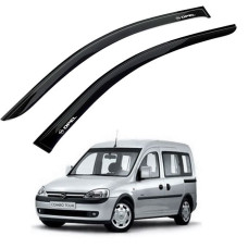 Дефлектори вікон для Opel Combo C 2001-2011 Скотч 3M Voron Glass