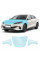 Антигравійна захисна бронеплівка за лекалами для BYD Qin L (Seal 06 / Seal 6 DM-i) I 2024- капот і передні крила