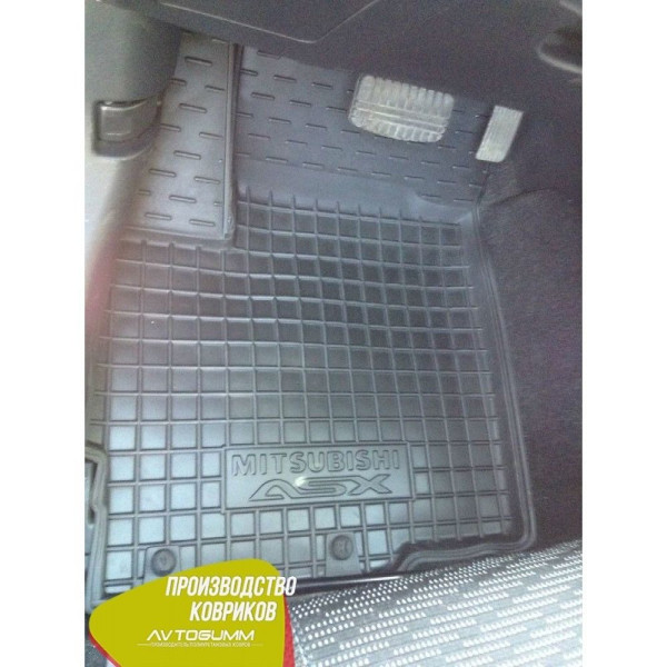 Автомобільні килимки в салон Mitsubishi ASX 2011- (Avto-Gumm)