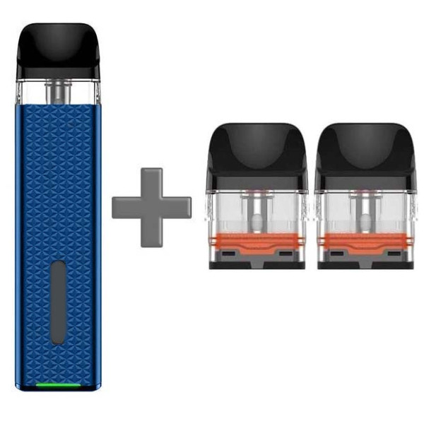 Багаторазовий Pod-Набір Vaporesso Xros Mini 1000mAh 2 мл (Картриджів 0.8 ОМ 3 шт) Синій