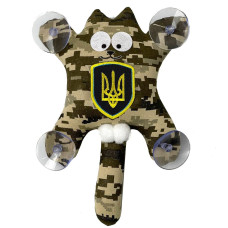 Игрушка на присоске Кот Саймон Герб Украины Большой