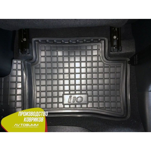 Автомобільні килимки в салон Hyundai i10 2014- (Avto-Gumm)
