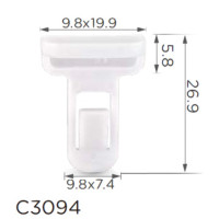 Клипса крепления молдинга бампера TOYOTA LEXUS (7539235220 75392-35220 12287) C3094