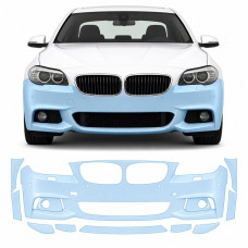 Антигравійна захисна бронеплівка за лекалами для BMW 5 Series F10 2010-2013 - передній бампер