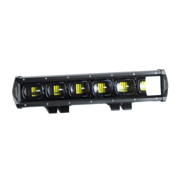 Світлодіодна балка фара LED 350x70x75 mm 60W (10W*6) 10-30V Близький Black Line 1 шт (4067)