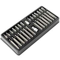 Набор бит Шестигранники и Звездочки Hex Torx King Roy 30 предметов Оригинал (31567)