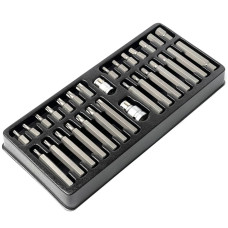 Набор бит Шестигранники и Звездочки Hex Torx King Roy 30 предметов Оригинал (31567)