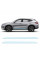 Антигравийная защитная бронепленка по лекалам для BYD Song Plus I 2020-2022 - нижняя зона кузова пороги