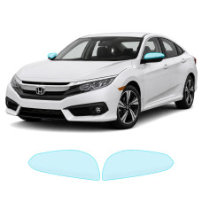 Антигравийная защитная бронепленка по лекалам для Honda Civic X 2015-2018 - зеркала